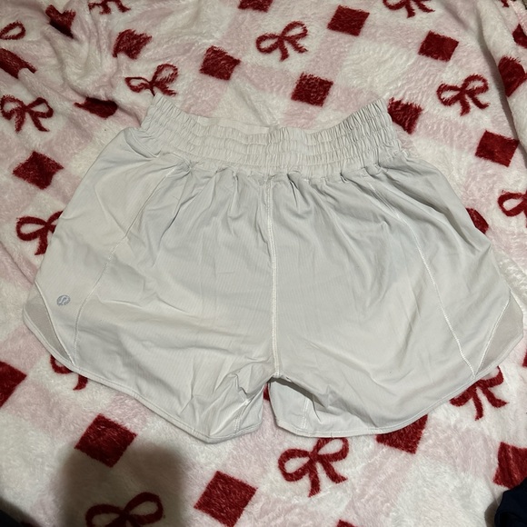 lululemon athletica Pants - lululemon athletica Light Gray Athletic Shorts